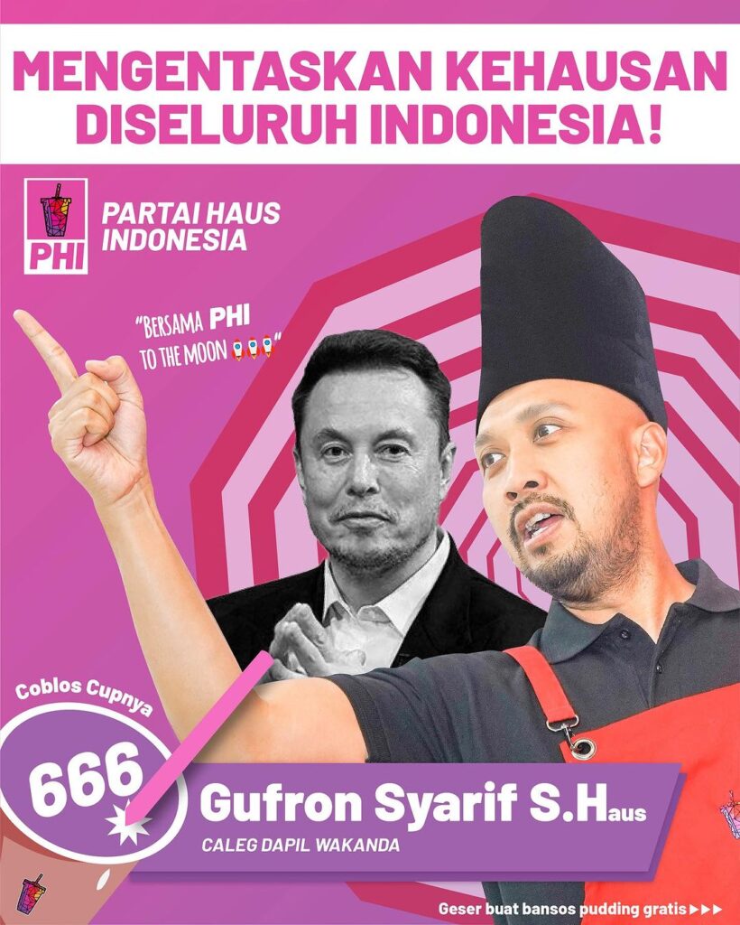 Promo Pemilu 2024 Haus